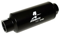 Click for a larger picture of Filter, In-Line, 12AN, 100 Micron element, Hardcoat Anodize