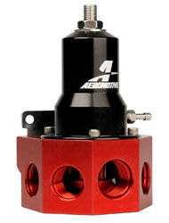 Aeromotive Regulator - 30-120 PSI - .500 Valve - 4x AN-08 and AN-10 inlets / AN-10 Bypass