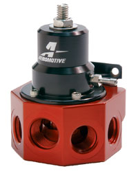 Click for a larger picture of Aeromotive A2000 Bypass Regulator, 2 - 20 psi, 4x -8 ORB