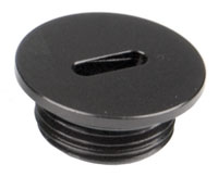 Click for a larger picture of Aeromotive Low-Profile -8 ORB Port Plug (Screwdriver Slot)