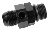 Click for a larger picture of Aeromotive -10 (7/8-14) ORB Male to 10AN Male 1/8 NPT Port
