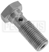 Click for a larger picture of Stainless Steel Banjo Bolt, 7/16-20, Long (1.18")