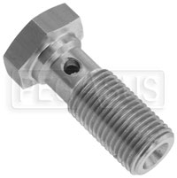 Click for a larger picture of Stainless Steel Banjo Bolt, 10mm x 1.00, Long (25mm)