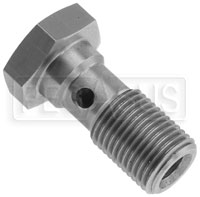 Click for a larger picture of Stainless Steel Banjo Bolt, 7/16-24, Standard (.98")