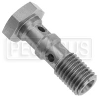 Click for a larger picture of Stainless Steel Double Banjo Bolt, 10 x 1.25mm, Short (30mm)