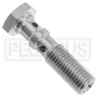 Click for a larger picture of Stainless Steel Double Banjo Bolt, 10 x 1.25mm, Long (39mm)