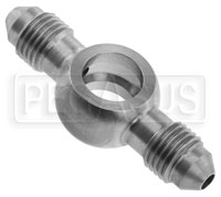 Click for a larger picture of 3AN to 3/8 (10mm) Double Banjo Brake Adapter, Stainless