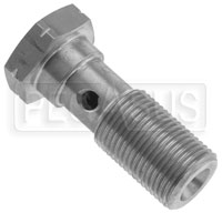 Click for a larger picture of Stainless Steel Banjo Bolt, 12mm x 1.00, Long (30mm)