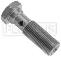 Click for a larger picture of Stainless Steel Banjo Bolt, 12mm x 1.00, Extra-Long (38mm)