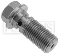 Click for a larger picture of Stainless Steel Banjo Bolt, 1/2-20, 30mm Length