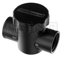 Click for a larger picture of Aeroflow In-Line Radiator Filter / Filler, Black