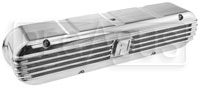 Click for a larger picture of Aeroflow Billet Retro Valve Covers, Chevy LS2 / LS3