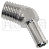 Click for a larger picture of Male NPT to Hose Barb Adapter, 45 degree