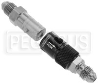 Click for a larger picture of Aeroflow Quick Release 4AN, EPDM Seal, Black Titanium