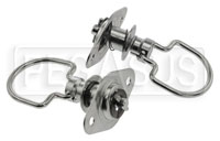 Click for a larger picture of Aeroloc 50-11 Fastener, Bail Handle, Plain Holes, 0.92"