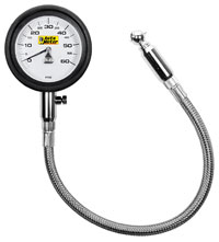 Click for a larger picture of Auto Meter NASCAR Tire Pressure Gauge, 0-60 PSI