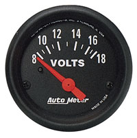 Large photo of Z Series 2 inch Voltmeter, Electric, Pegasus Part No. AM2645