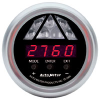 Large photo of Auto Meter Sport-Comp Digital Pro Shift Light Gauge, Level 1, Pegasus Part No. AM3387