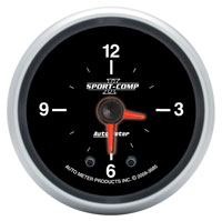 Large photo of Sport Comp II 2-inch Illuminated Analog Clock, Pegasus Part No. AM3685