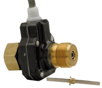 Click for a larger picture of Speedometer Sender, 7/8-18" Thread Hall Effect, 16 Pulse