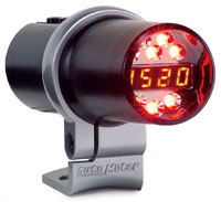 Click for a larger picture of Auto Meter DPSS Digital Pro Shift Light, Black Tube, Level 1
