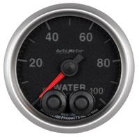 Large photo of Auto Meter Elite 0-100 PSI Water Pressure Gauge, 2-1/16