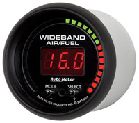 Click for a larger picture of ES Series 2-1/16 Digital Air/Fuel Ratio-Pro Gauge, 10:1-20:1