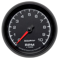 Click for a larger picture of Auto Meter ES Series 3-3/8" In-Dash Tach, 10k RPM