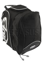 Click for a larger picture of Arai Black Expanding Helmet Bag With Double Shield Pouch