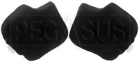 Click for a larger picture of Arai GP-5W Replacement Cheek Pad Set
