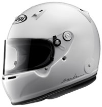 Click for a larger picture of Arai GP-5W Helmet, Snell SAH2020, FIA8859