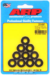Click for a larger picture of ARP 5/16" ID x 0.675" OD Chamfered Black Washers, 10-Pack