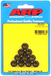 Click for a larger picture of ARP 5/16-24 12 Point Nuts, Black Oxide, 10-Pk
