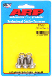 Click for a larger picture of ARP 1/4-20 x 0.515 Stainless Steel Bolt, 12 Point Head, 5-Pk