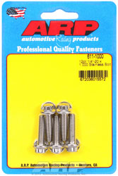 Click for a larger picture of ARP 1/4-20 x 1.000 Stainless Steel Bolt, 12 Point Head, 5-Pk