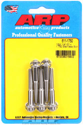 Click for a larger picture of ARP 1/4-20 x 1.750 Stainless Steel Bolt, 12 Point Head, 5-Pk