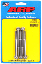 Click for a larger picture of ARP 1/4-20 x 3.000 Stainless Steel Bolt, 12 Point Head, 5-Pk