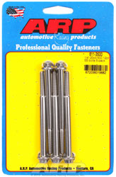 Click for a larger picture of ARP 1/4-20 x 3.500 Stainless Steel Bolt, 12 Point Head, 5-Pk