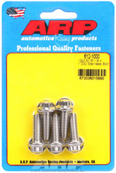 Click for a larger picture of ARP 5/16-18 x 1.000 Stainless Steel Bolt, 12 Pt Head, 5-pk