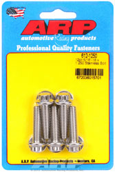 Click for a larger picture of ARP 5/16-18 x 1.250 Stainless Steel Bolt, 12 Pt Head, 5-pk