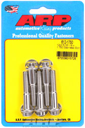Click for a larger picture of ARP 5/16-18 x 1.750 Stainless Steel Bolt, 12 Pt Head, 5-pk