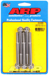 Click for a larger picture of ARP 5/16-18 x 3.250 Stainless Steel Bolt, 12 Pt Head, 5-pk