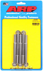 Click for a larger picture of ARP 3/8-16 x 4.000 Stainless Steel Bolt, 3/8" 12pt Head, 5pk