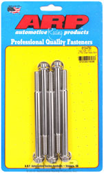 Click for a larger picture of ARP 3/8-16 x 4.750 Stainless Steel Bolt, 3/8" 12pt Head, 5pk