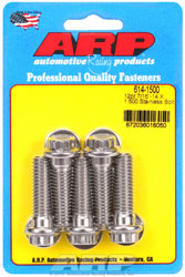 Click for a larger picture of ARP 7/16-14 x 1.500 Stainless Steel Bolt, 1/2" 12-Pt, 5-pack