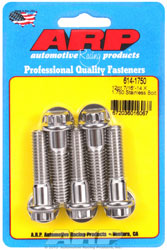 Click for a larger picture of ARP 7/16-14 x 1.750 Stainless Steel Bolt, 1/2" 12-Pt, 5-pack