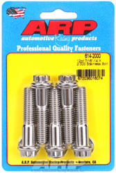 Click for a larger picture of ARP 7/16-14 x 2.000 Stainless Steel Bolt, 1/2" 12-Pt, 5-pack