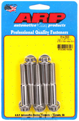 Click for a larger picture of ARP 7/16-14 x 2.500 Stainless Steel Bolt, 1/2" 12-Pt, 5-pack