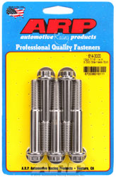 Click for a larger picture of ARP 7/16-14 x 3.000 Stainless Steel Bolt, 1/2" 12-Pt, 5-pack