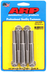 Click for a larger picture of ARP 7/16-14 x 3.250 Stainless Steel Bolt, 1/2" 12-Pt, 5-pack